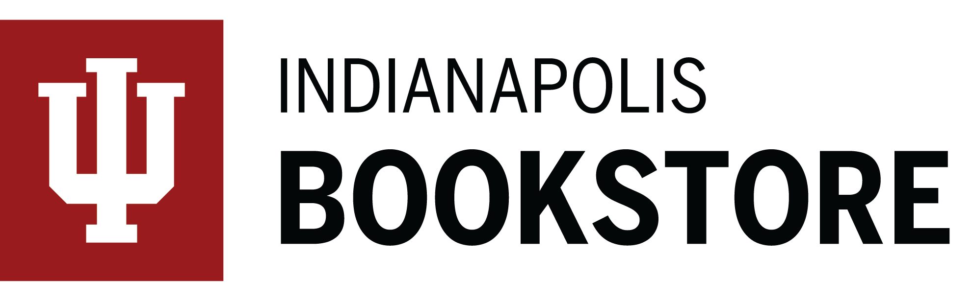 The IU Indianapolis Bookstore logo.